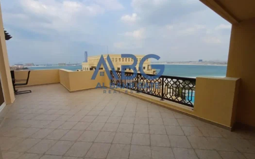 Semi Furnished 2-Bedroom Sea View | Bab Al Bahr